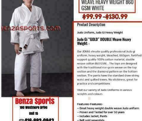 Karate Gi & Karate Uniform only @ Benza sports