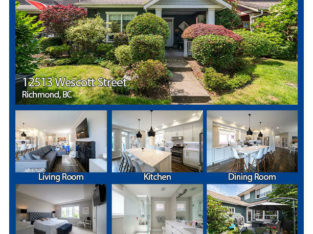 Updated 4 bedroom family home in popular Steveston!