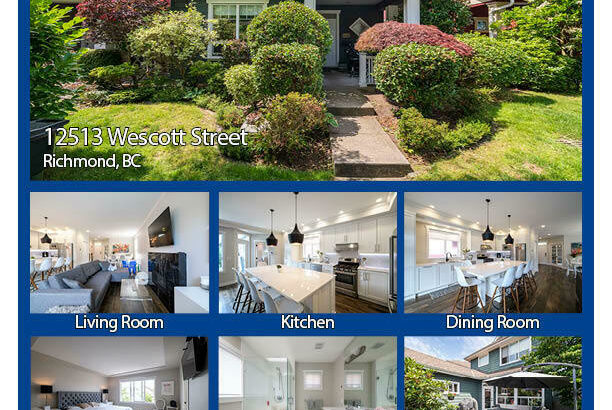 Updated 4 bedroom family home in popular Steveston!