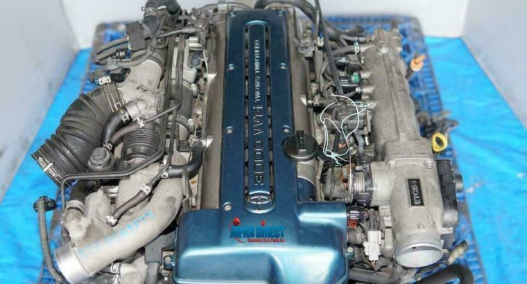 JDM 2JZGTE VVTi Twin Turbo Engines Toyota Aristo Lexus GS300 Toyota Supra JZS161 Motor ECU Wiring Automatic Transmission