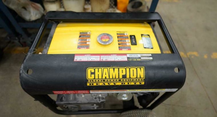 CHAMPION HEAVY DUTY GENERATOR