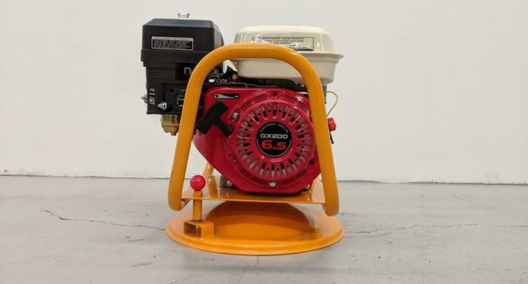 HOC – 6.5 HP GX200 GAS CONCRETE VIBRATOR W/DIA 38MM x 6M FLEXIBLE VIBRATE POKER + 2 YEAR WARRANTY + FREE SHIPPING