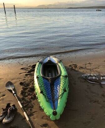 One person inflatable kayak