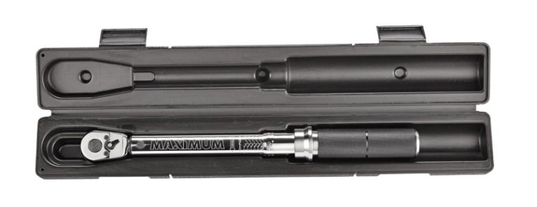 MAXIMUM 3/8-in Drive Torque Wrench, SAE/Metric 50-250 inch-pound