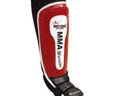 Benza warrior mma shinguard with instep, Shin protector only at Benza Sports