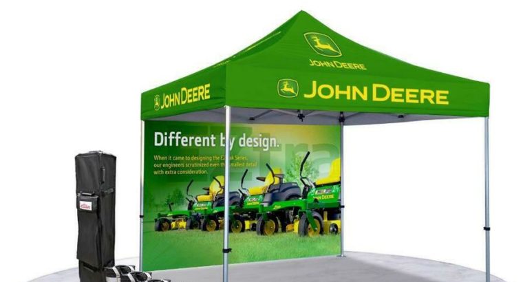 Premium Custom Printed Pop Up Canopy Tent, Banner Feather Flag, Table Cover for Trade Shows