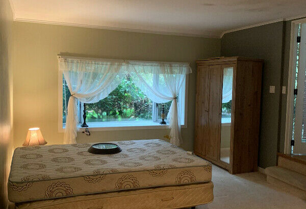 Large bedroom with its own private sitting room and entrance