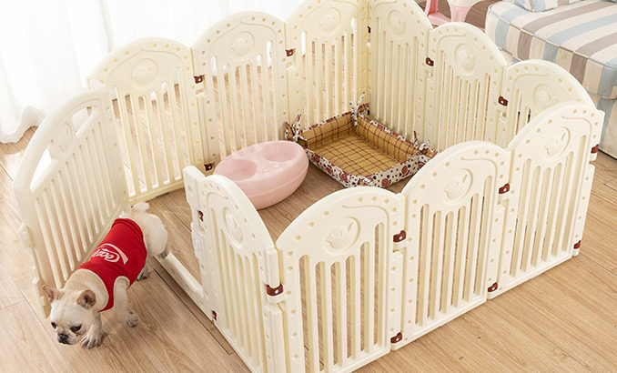 DIY Pet Playpen with Adjustable Size and Shape