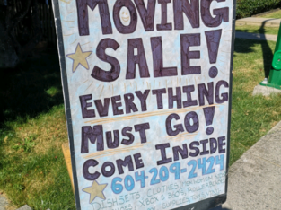 Moving/Yard sale