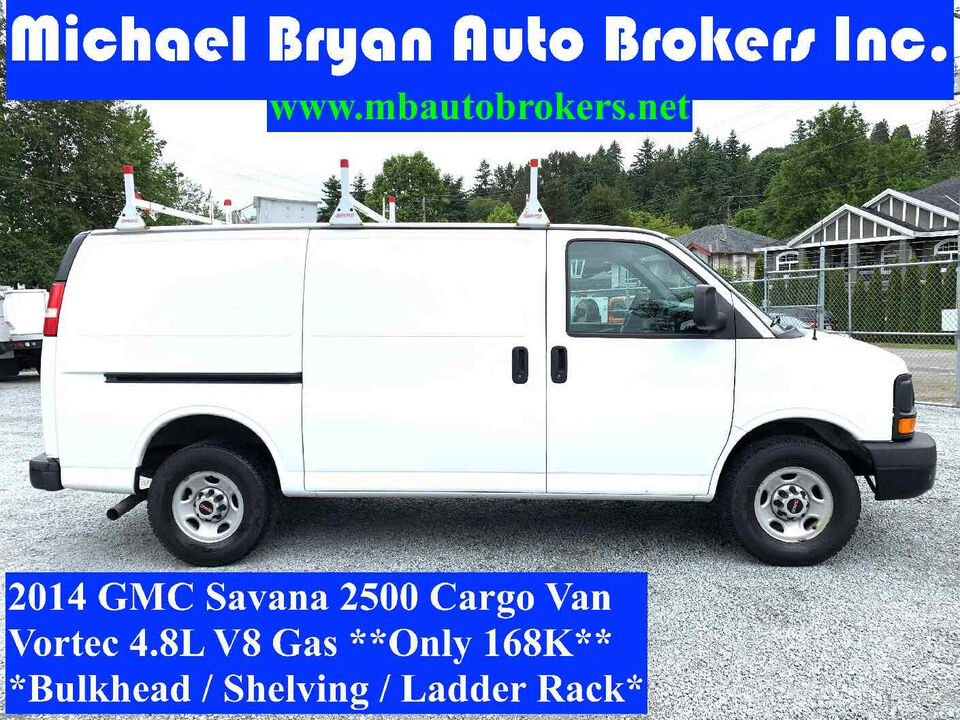 2014 GMC SAVANA 2500 CARGO VAN *ONLY 168K* FULLY CERTIFIED