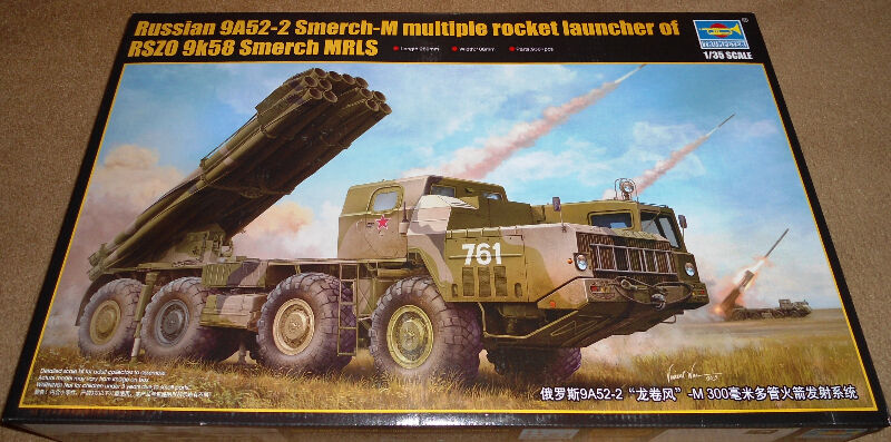 Trumpeter 1/35 Russian 9A52-2 Smerch-M multiple rocket launcher