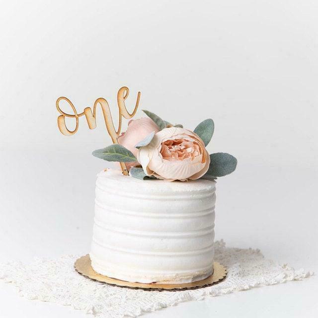 Custom Cake Topper – Personalized cake toppers – Wooden cake topper