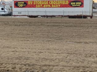 Storage yard rental carstairs crossfield Highway 2a