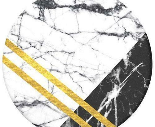 Popsockets POP 801117 Universal Cell Phone Top – Art Deco Marble (New Other)