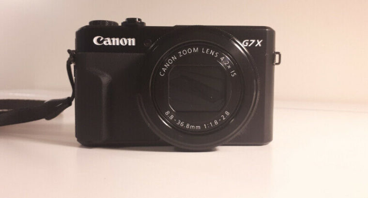Canon Powershot G7X Mark II Digital Camera