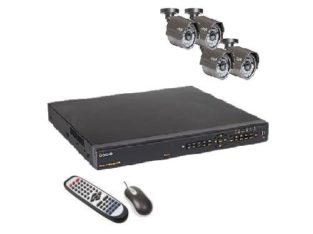 Q-SEE 8-Channel H.264 D1 DVR w/ 1TB HDD, 4 IR Camera & Accessory
