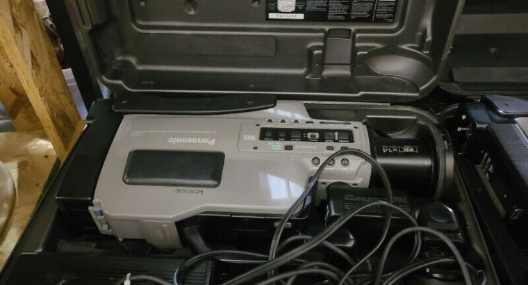 2 x Panasonic AG 196 Video Cameras/VCRs