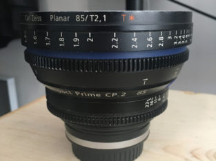 Zeiss Compact Prime CP.2 85mm/T2.1 Cine Lens