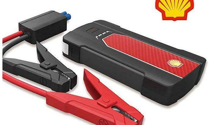 New SHELL SMART JUMP STARTER – EMERGENCY POWER PACK — USB POWER BANK — IDEAL FOR TRAVEL AND STORM SURVIVAL!