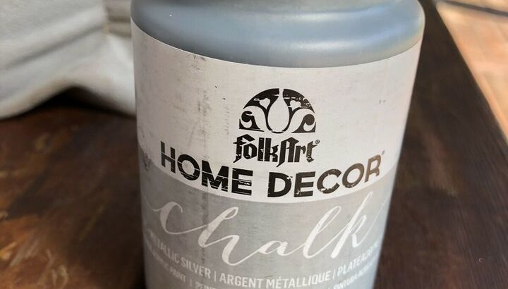 Furniture & Craft Paint – Metallic Silver