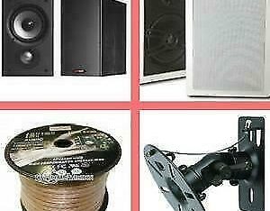 Weekly Promotion ! 50% off for some Speakers! In Wall/ceiling,Surround Speakers, outdoor Speakers, Speaker Cable,