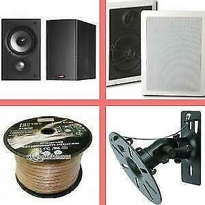 Weekly Promotion ! 50% off for some Speakers! In Wall/ceiling,Surround Speakers, outdoor Speakers, Speaker Cable,