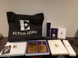 Elton John Farewell Yellow Brick Road Tour VIP Gift Set