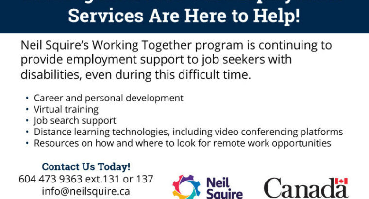 Looking for a Job? Our Employment Services are Here to Help!