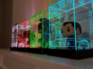 Funko Pop Multicolored Custom LED Glowbox