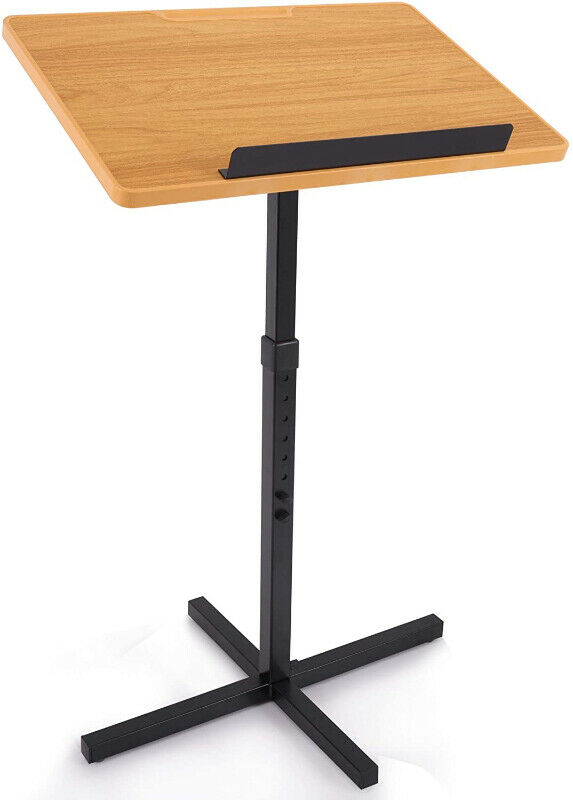 Pyle Portable Floor Lectern Podium Menu Stand