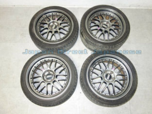 JDM BBS RS Rims Wheels 5×114.3 18×8 + 35 Offset 18×9 + 35 Tires