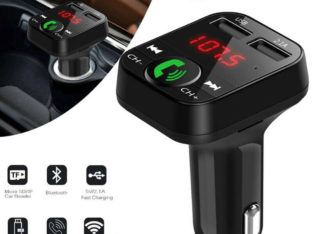 Bluetooth FM Transmitter Hands Free Car Kit