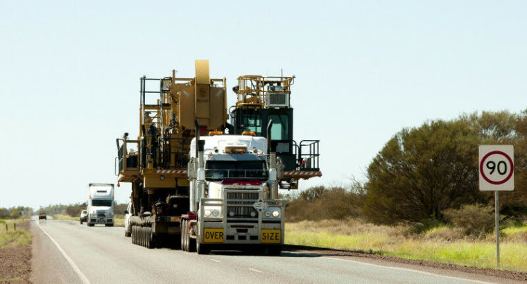 Transportation of heavy equipment