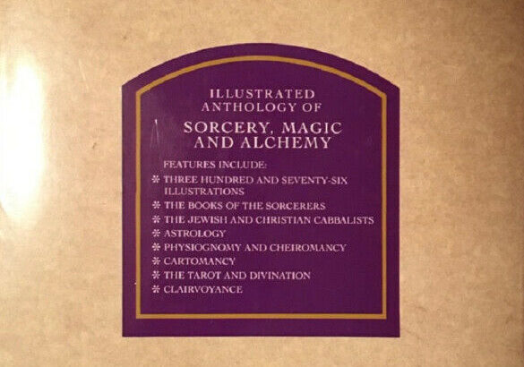 Illustrated Anthology of Sorcery, Magic and Alchemy (Hardcover)