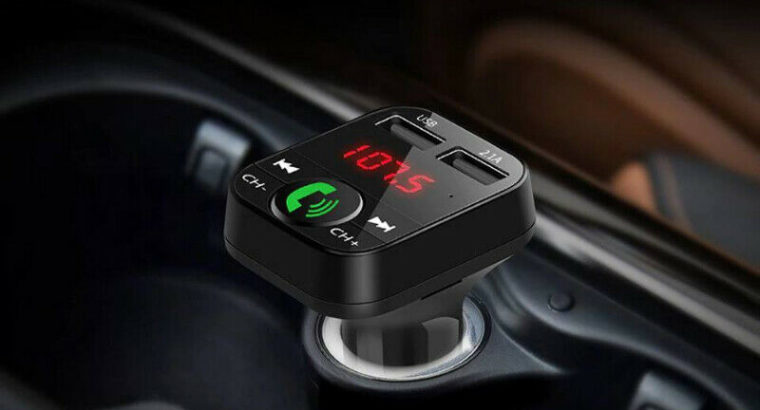 Bluetooth FM Transmitter Hands Free Car Kit