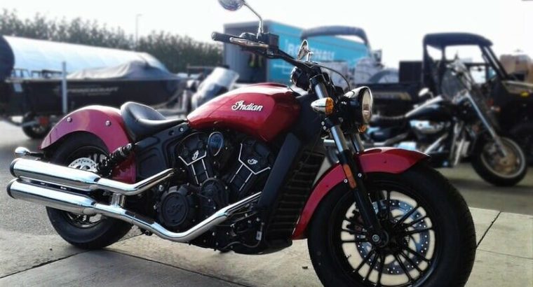 2019 Indian Motorcycle Scout Sixty ABS Ruby Metallic (0302E)
