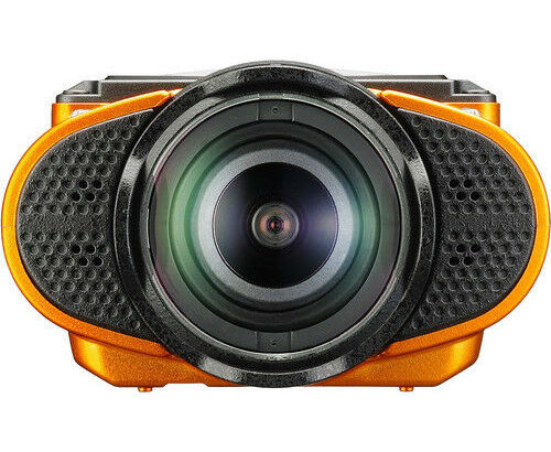 RICOH UHD 4K Action Video Camera 1.5-Inch LCD Orange WG-M2 New