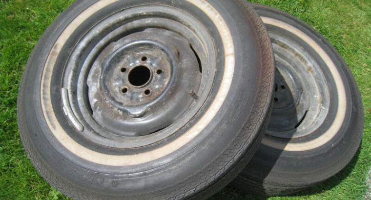 6 Tires & 2 Steel Rims – All For $50
