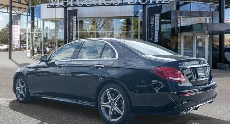 2018 Mercedes Benz E-Class 4MATIC Sedan -No Accidents! One Owner