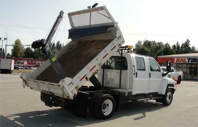 2008 GMC C5500 CREW CAB DUMP TRUCK **DURAMAX DIESEL**