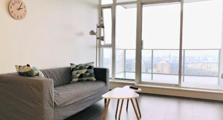 Furnished 1 bedroom condo at Metrotown for fixed term rental