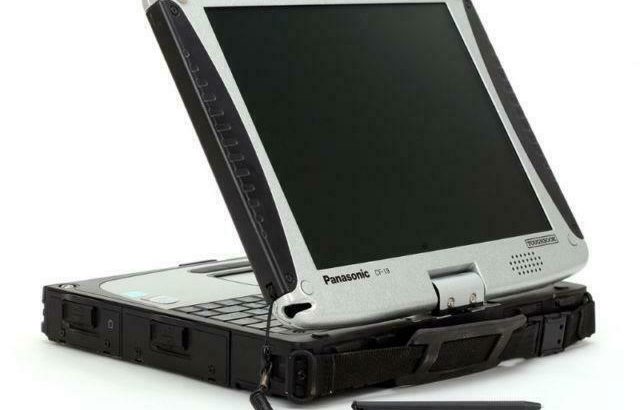 SUPER SALE: Panasonic Toughbook CF-19 Tablet Fully Rugged laptop Wifi Window 10 Pro with 256GB SSD Free Upgrade MSOffice