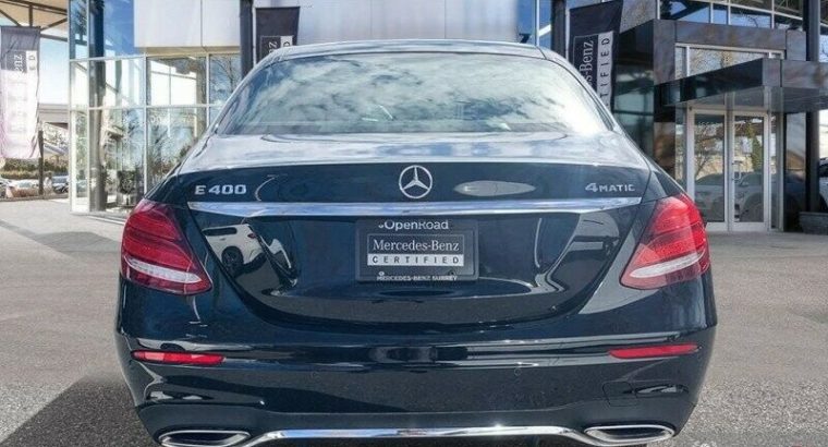 2018 Mercedes Benz E-Class 4MATIC Sedan -No Accidents! One Owner
