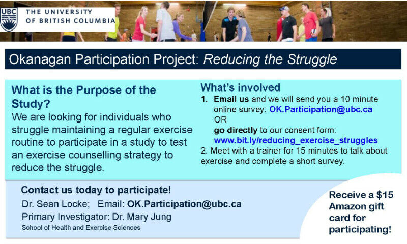 Struggling to exercise? Join our exercise coaching study