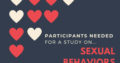 Wanted: Research Participants: COVID-19 and Sexual Preoccupation