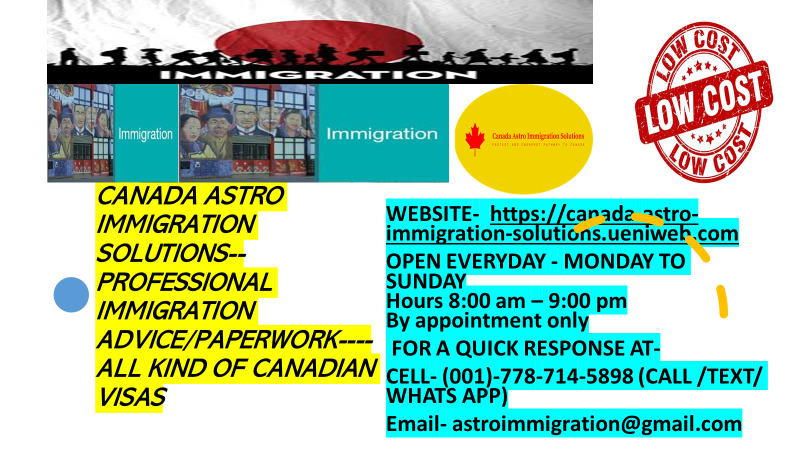 FREE CONSULTATION/ASSESSMENT OF YOUR IMMIGRATION MATTERS- CALL-