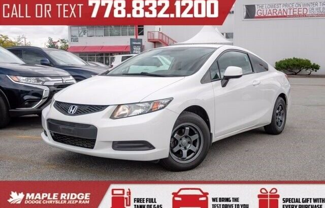 2013 Honda Civic Coupe LX | 5-Speed Manual