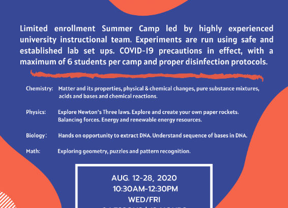 APASS Education Summer Science Camps Gr7-9