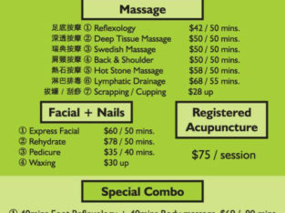 Deep tissue massage,Foot Reflexology ,relaxation massage,pedicur
