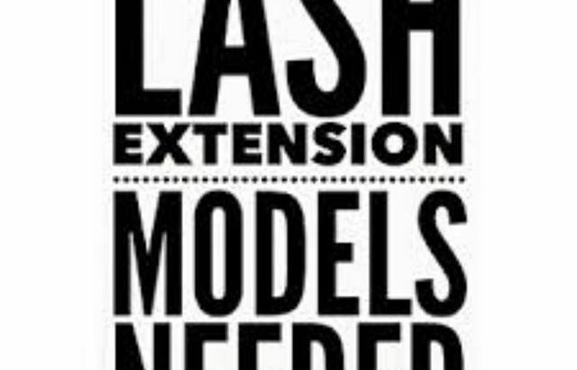 Lash extension models needed!